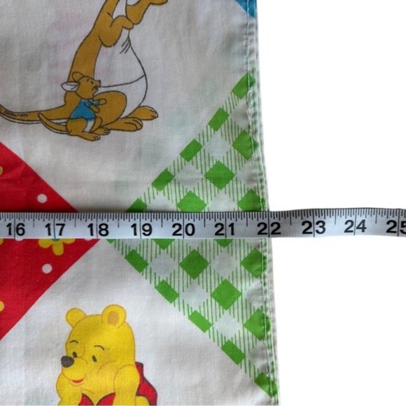 Vintage 90s Disney Winnie The Pooh Patchwork Pillowcases - Picture 6 of 12